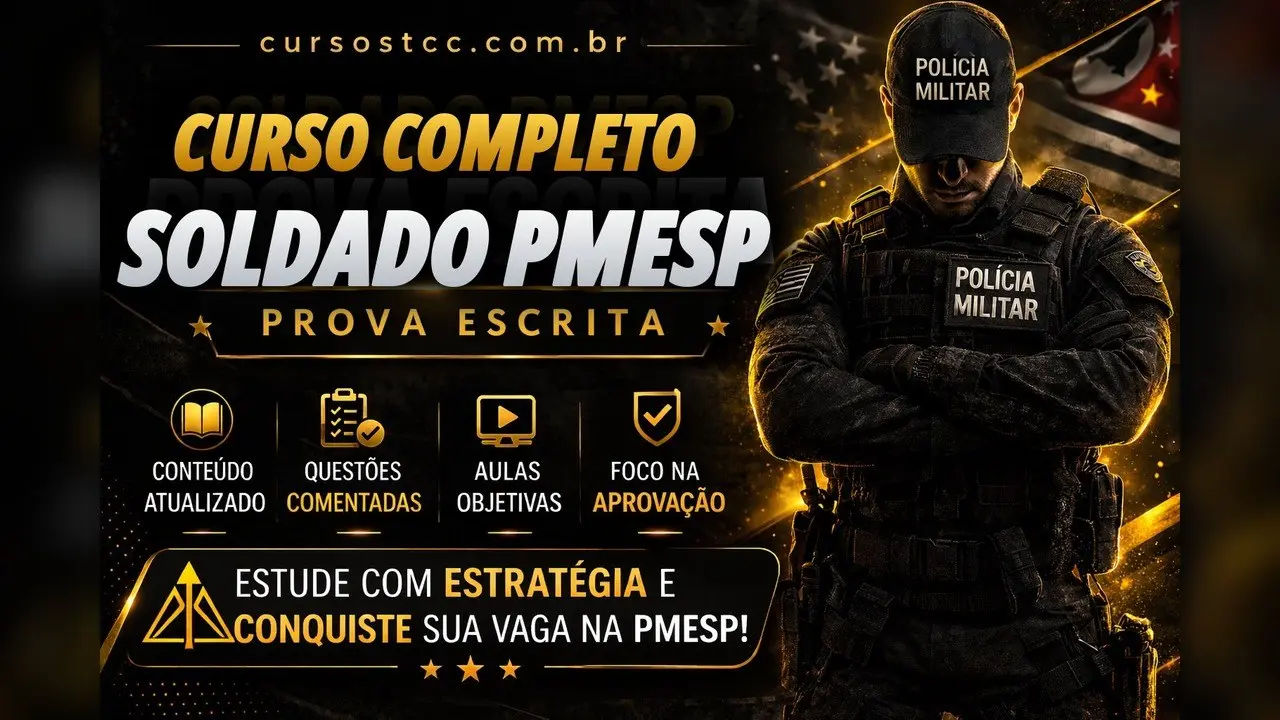 Curso completo para Soldado PMESP